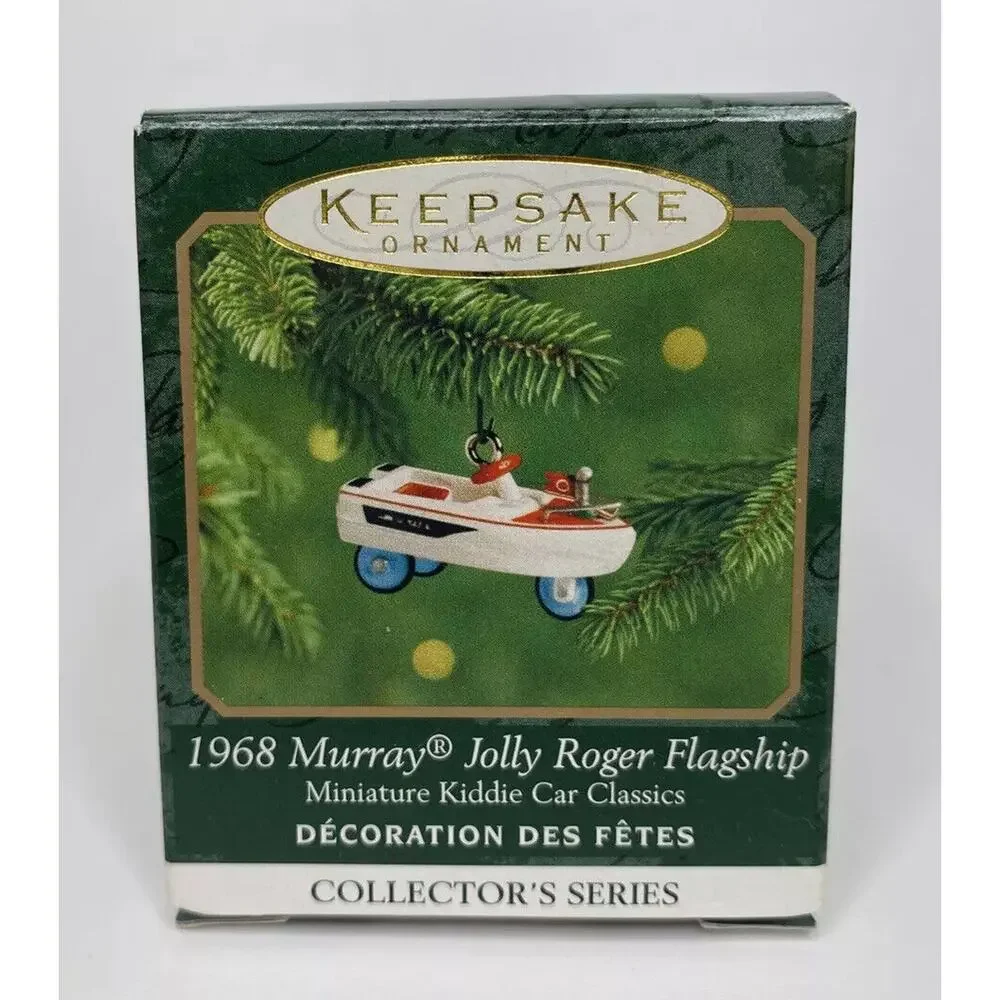 2000 Hallmark 1968 Murray Jolly Roger Flagship Miniature Ornament‎ U69/5944